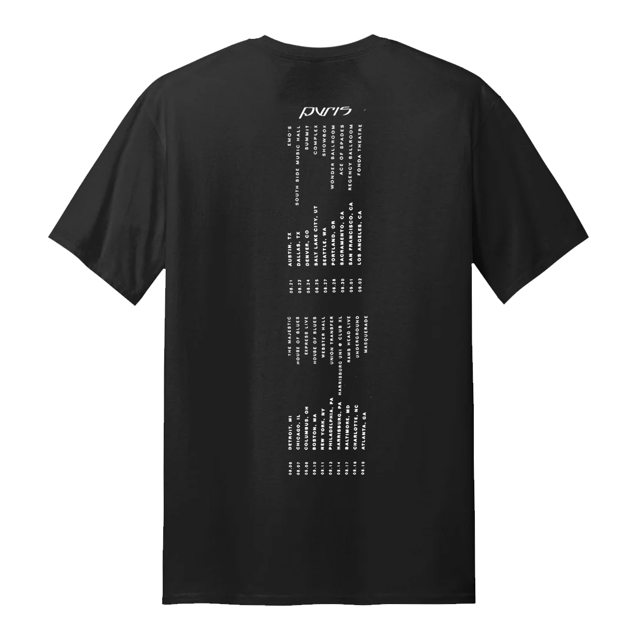 PVRIS Tour Dates Tee